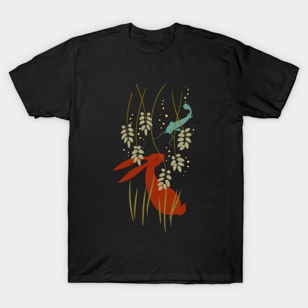 Rabbit and Fish T-Shirt by asitha